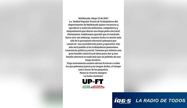 comunicado