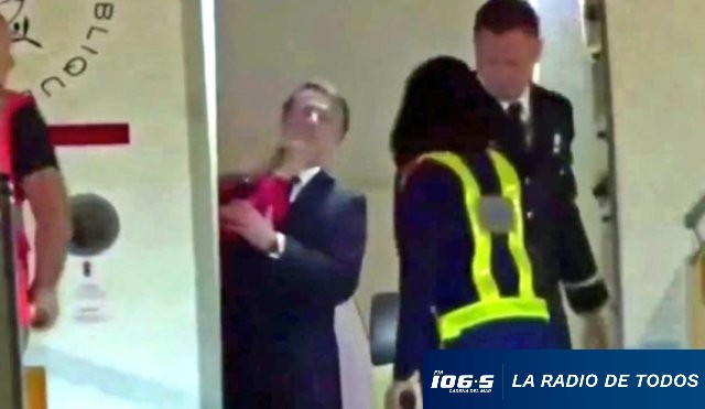 Macron-avión