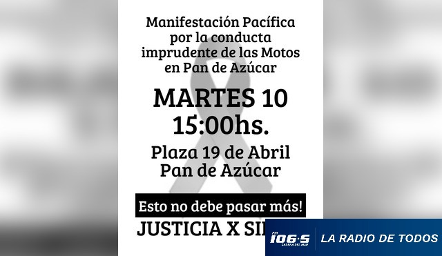 manifestación pan de azúcar