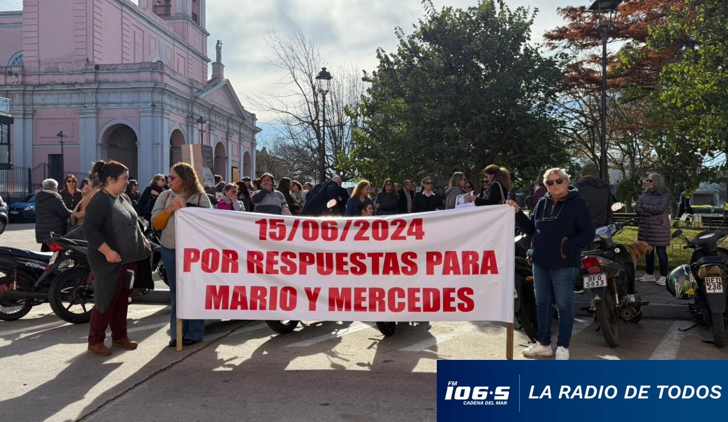 Marcha por Mercedes y Mario