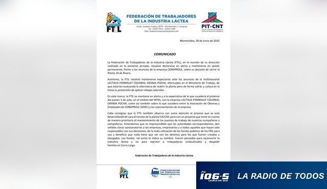 COMUNICADO 