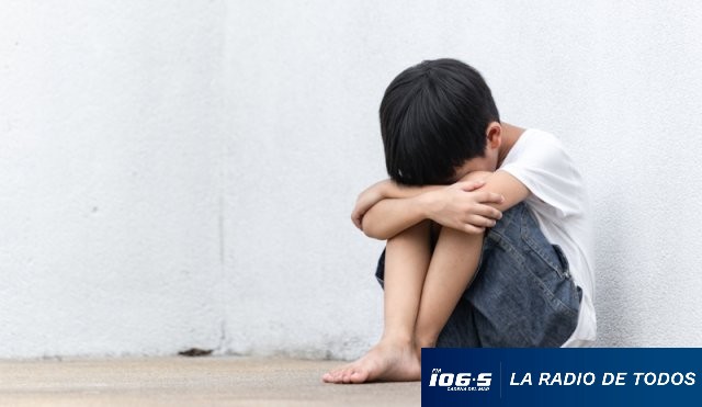 niño asustado