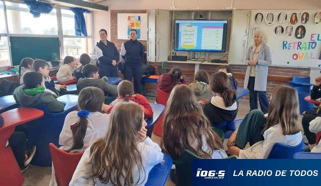 Charla policial