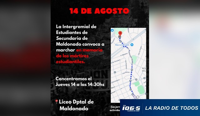 marcha estudiantil