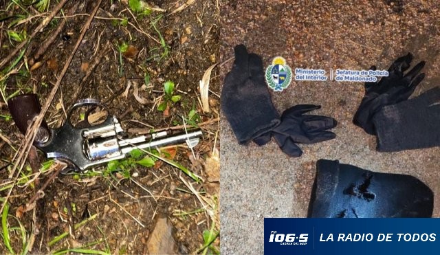 armas y pasamontañas