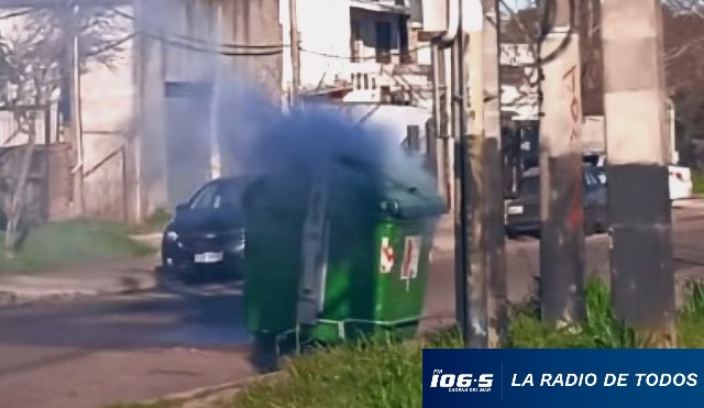 Fuego contenedor
