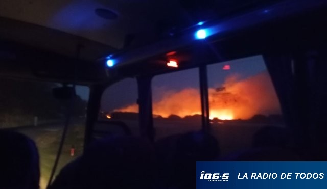 Incendio en Camino Eguzquiza 