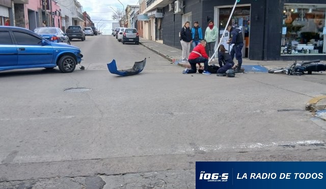 Automóvil motocicleta san carlos