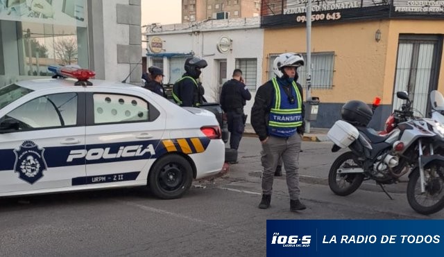 Patrullero choque