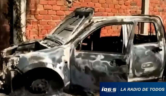 Incendio auto delincuentes ferrero