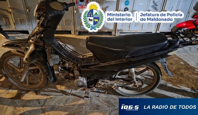 Motocicleta hurtada 15.10