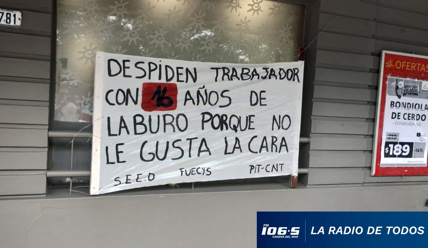 Supermercado El Dorado manifestación (1)