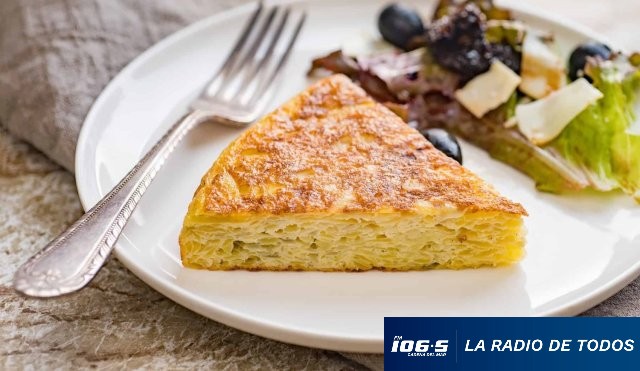 Tortilla de papa rallada