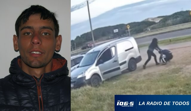 Mujer arresta delincuente parada 30 