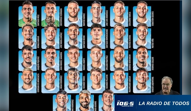 SELECCIÓN URUGUAYA 1. 10.11