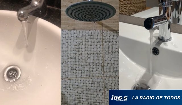 Problemas en el sistema de agua potable 