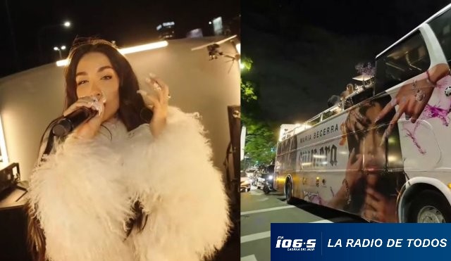 Maria Becerra ómnibus 