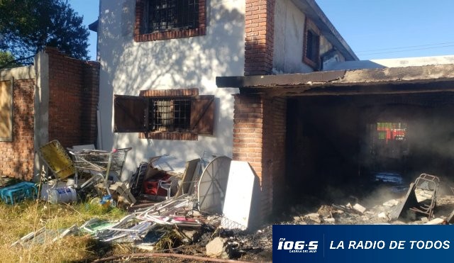 Voraz Incendio Bulevar Artigas 