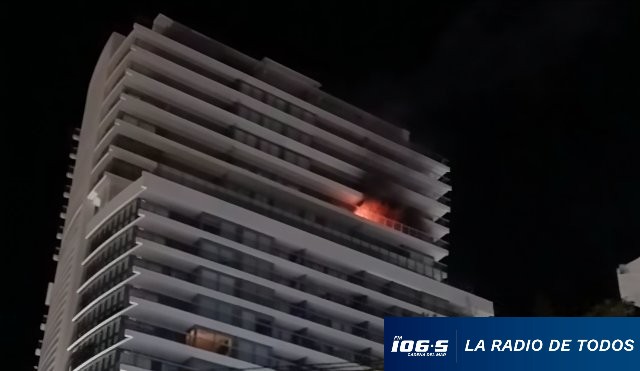 Incendio edificio ONIX