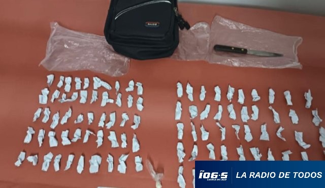 Envoltorios de cocaína