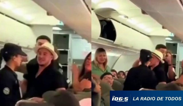 Borracho en avion