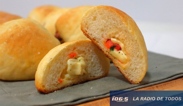Pan de papas relleno