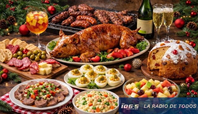 Platos típicos uruguayos Navidad 