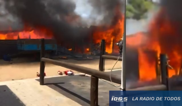 Incendio José Ignacio 