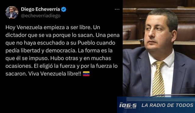 Echeverría sobre maduro 