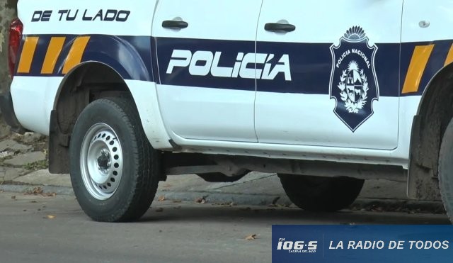 camioneta policía
