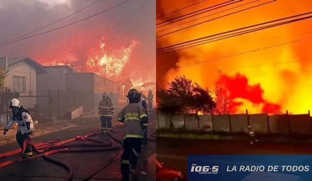 Incendio Forestal chile 