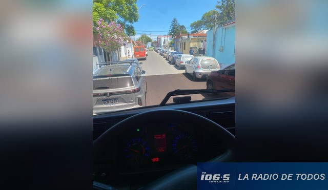 bloqueo calle treinta y tres