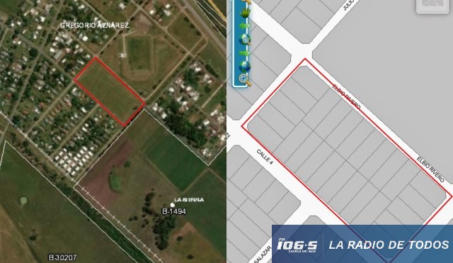 Expropiación de terrenos Gregorio Aznárez 