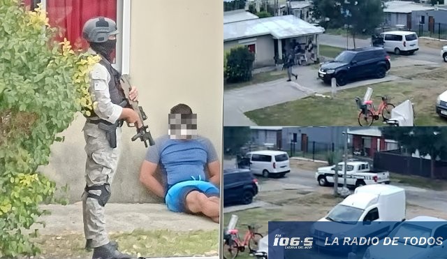 Allanamiento Cañada Aparicio Maldonado 