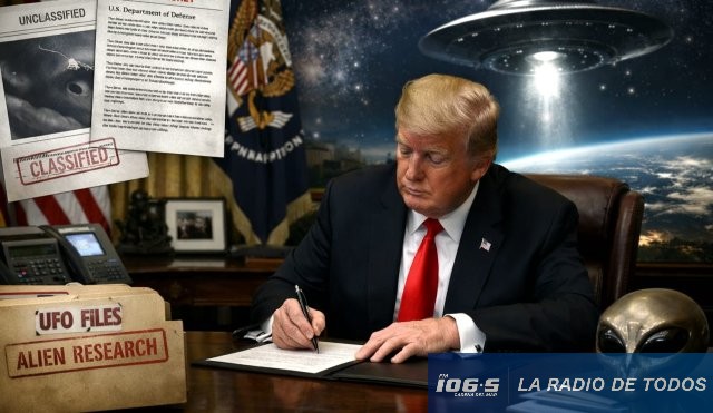 TRUMP OVNI FANI ALIENÍGENAS