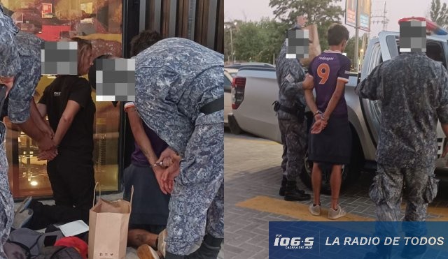 Prefectura PDE Atlántico robo celulares