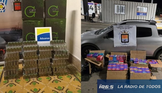 Incautación litoral Uruguay 