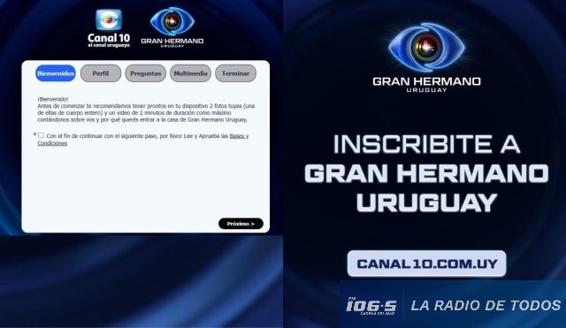 GH Uruguay 2026 inscripciones 