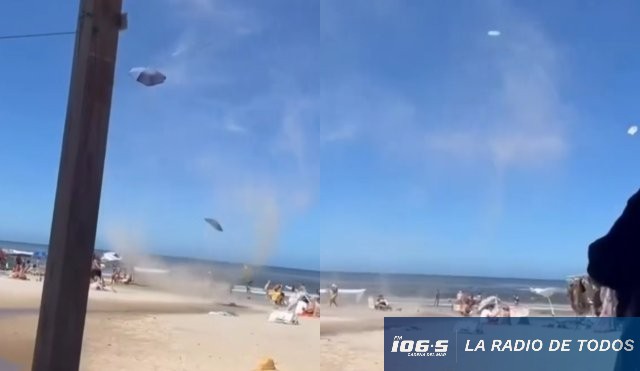 La Barra tromba de arena 