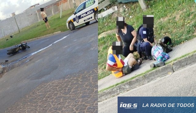 Accidente y agresión en Maldonado nuevo 