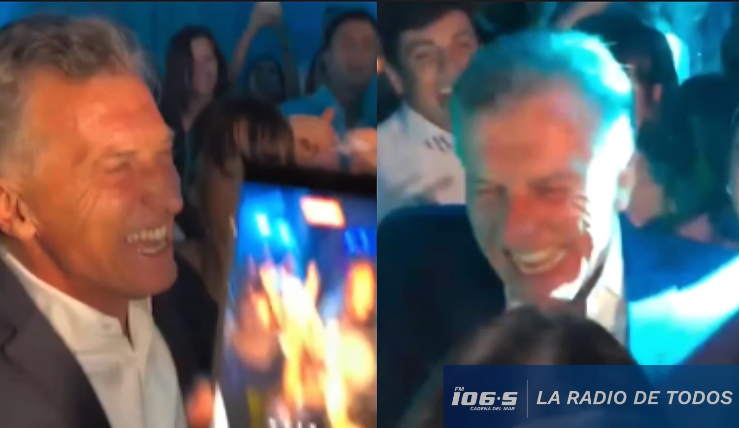 MACRI BAILANDO