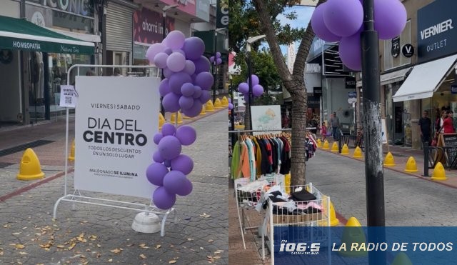 Centro de Maldonado día especial
