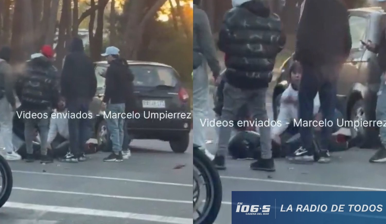 Siniestro av España la laguna 