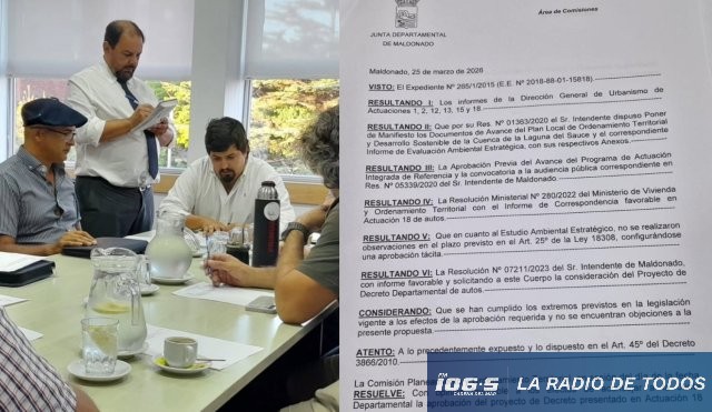 Planeamiento Laguna del Sauce