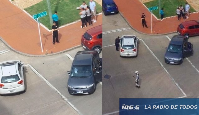 Automóviles PDE choque 