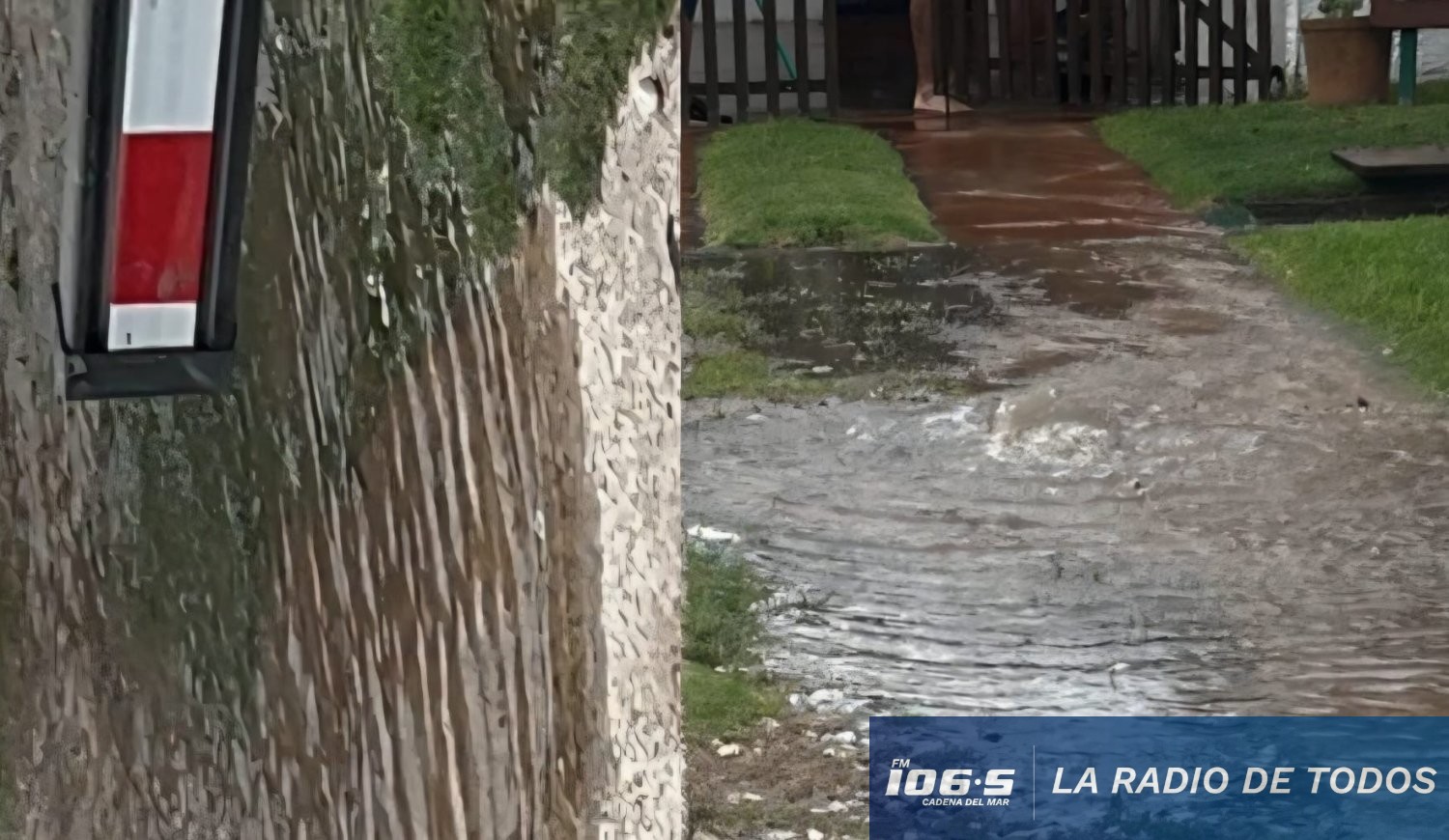 Agua rotura atlántico shopping 