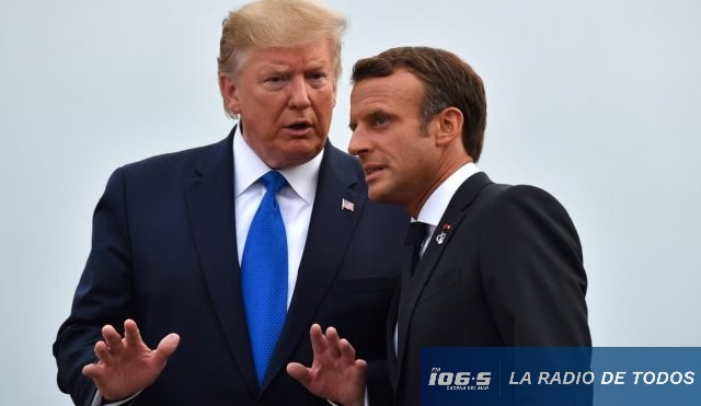 macron trump