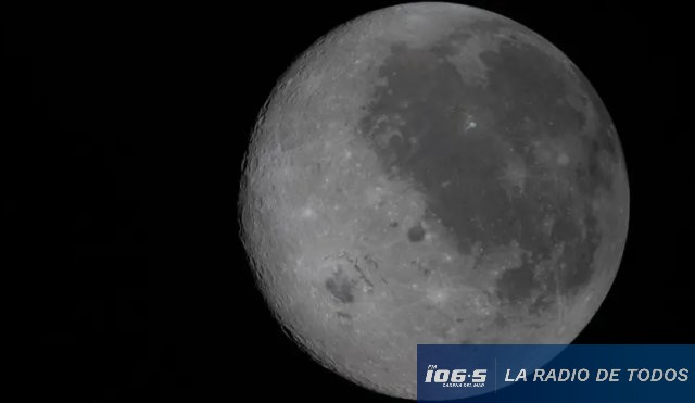 cara ocula  de la luna