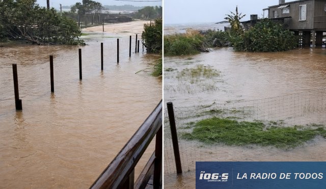 Santa Mónica inundación 