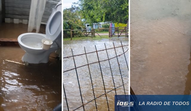 Inundación balneario Bs as 